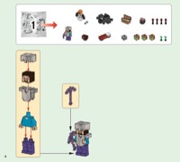 LEGO Instructions for set 21131 The Ice Spikes, Minecraft
