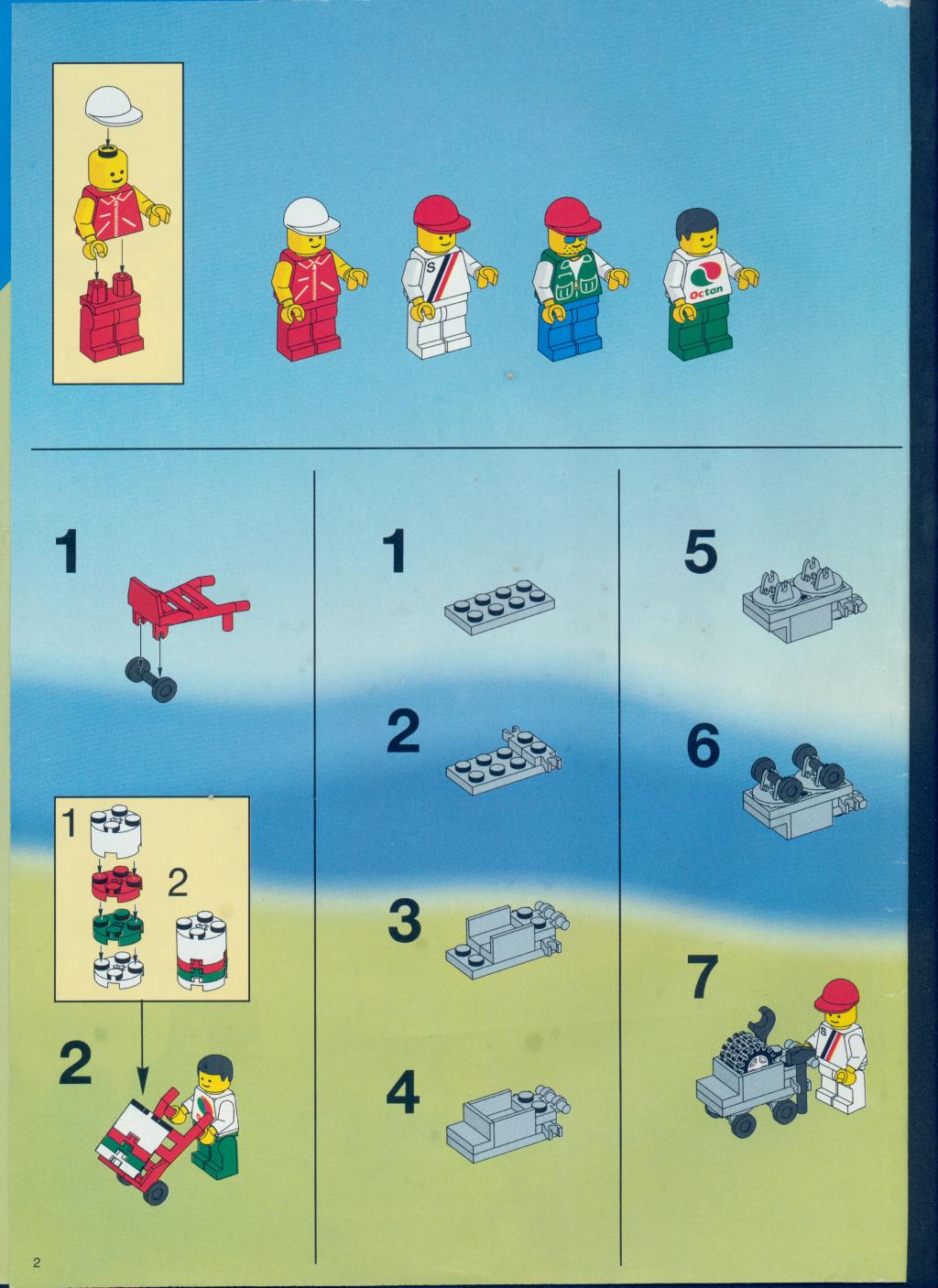 LEGO Instructions for set 6539 Victory Cup Racers, Town - Racing
