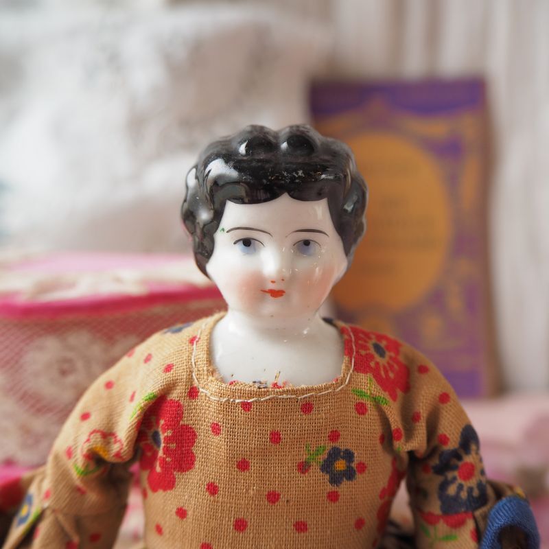 アンティーク ビスクドール パーツ etc ジャンクドロワーセット