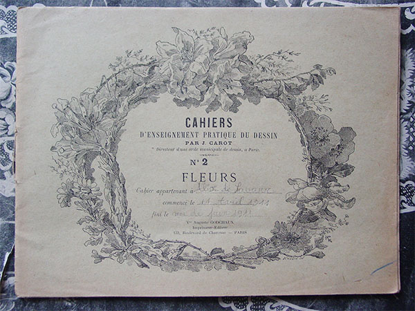 LES ANNEES FOLLES：アンティーク デッサンノート