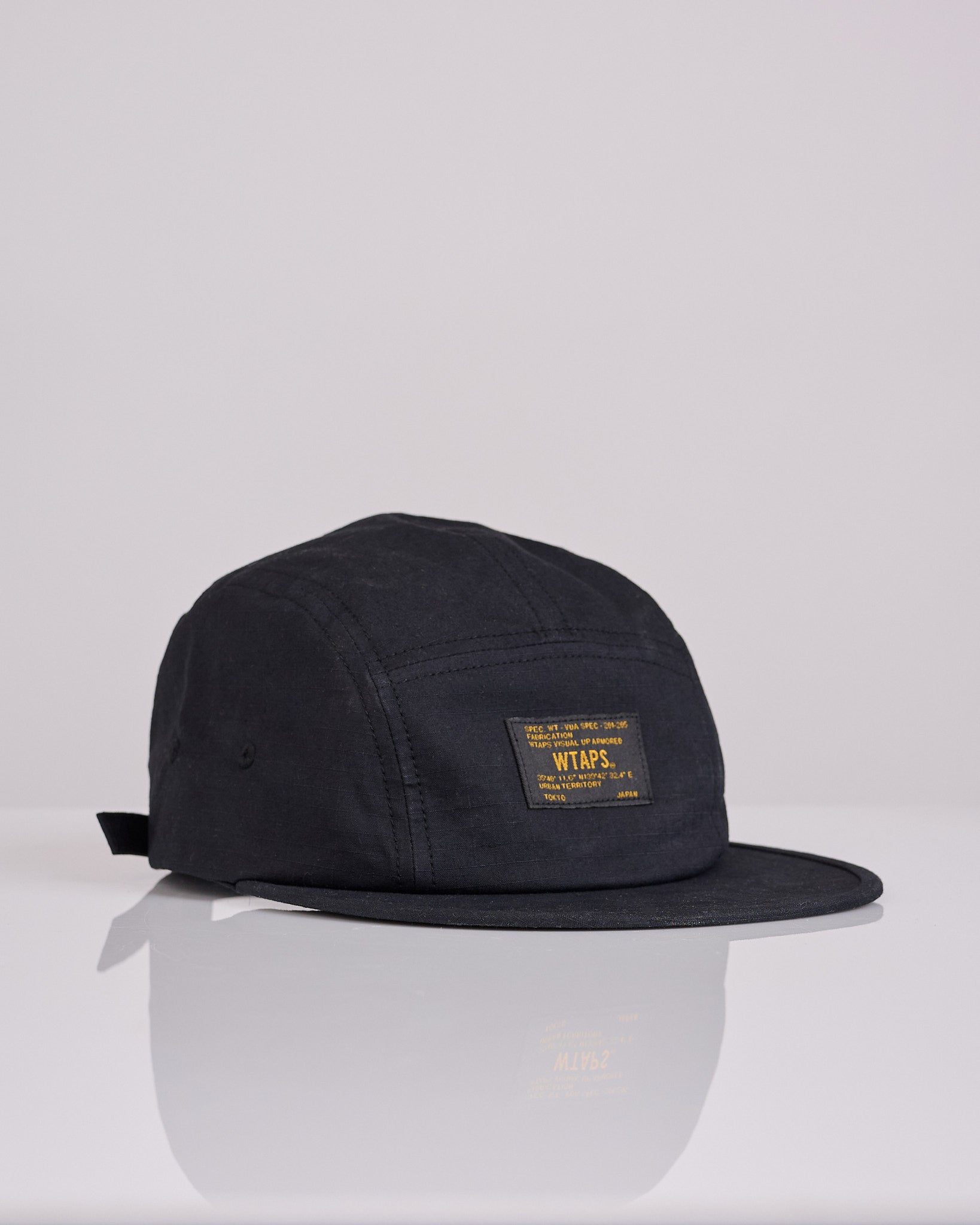 WTAPS T-5 03 Cotton Ripstop 5-Panel Cap Black – LESS 17