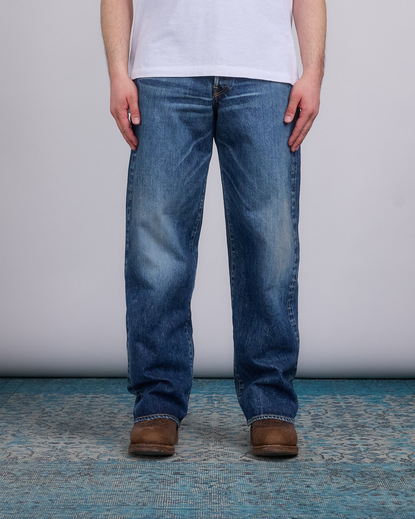 visvim Social Sculpture 01 Ex Wide Jean Damaged 42 – LESS 17