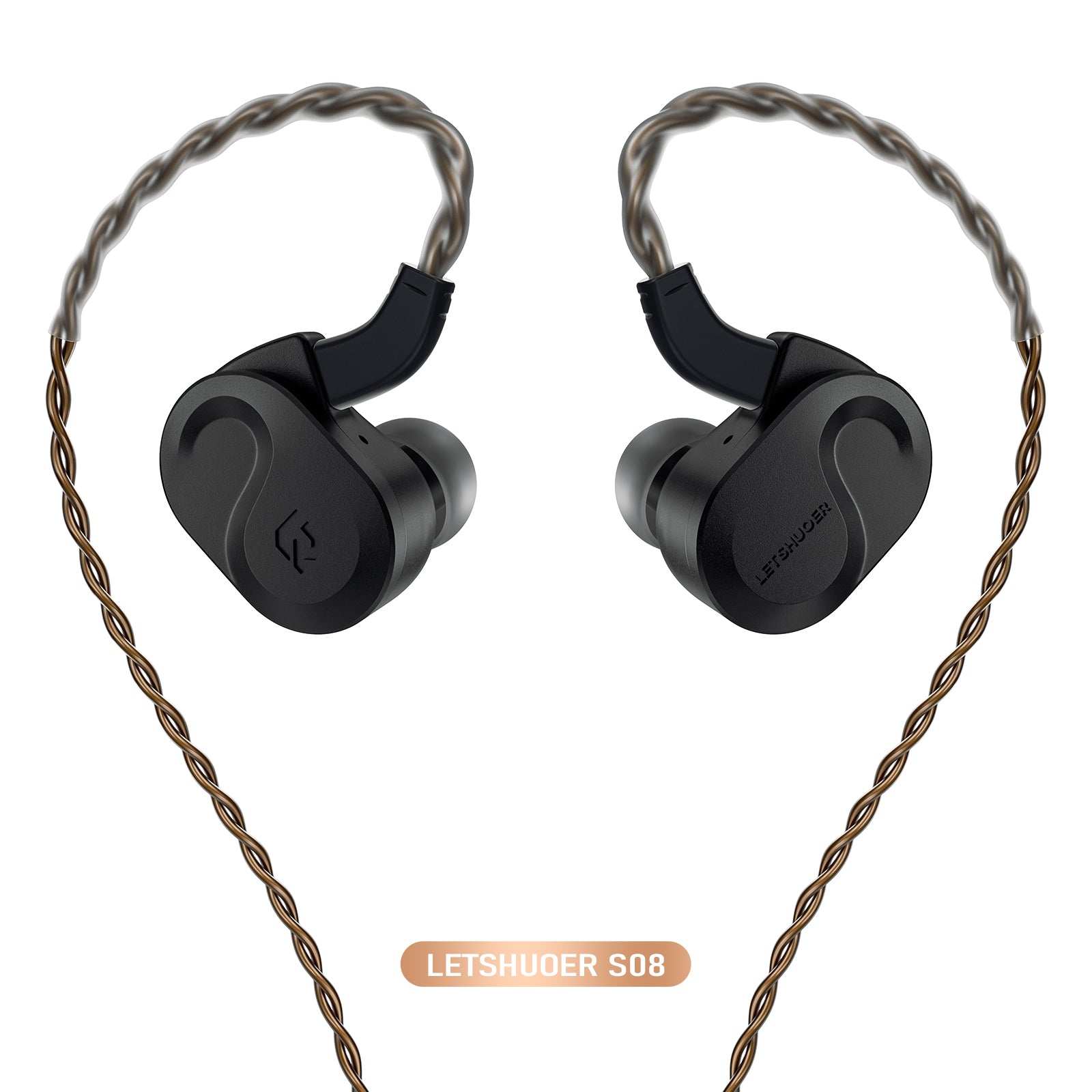 LETSHUOER S08 IEM 13mm Planar Magnetic Driver in Ear Monitor HiFi