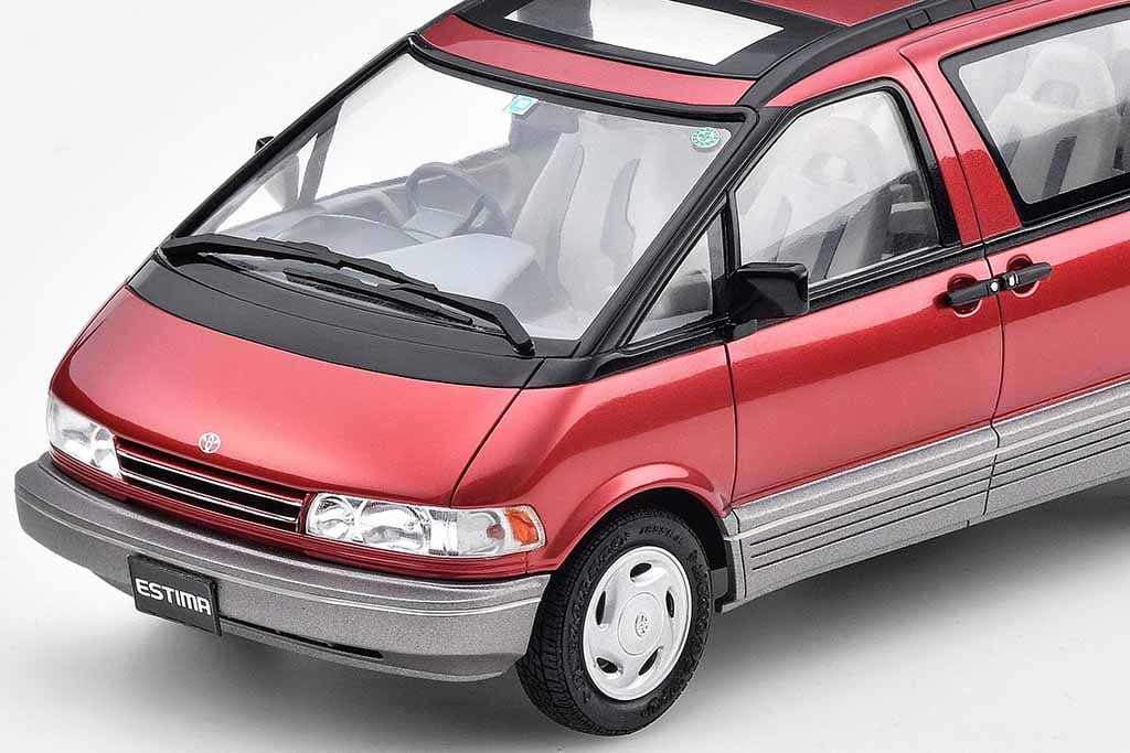 クオリティ向上のカギは意外な所に！アオシマ製「初代エスティマ