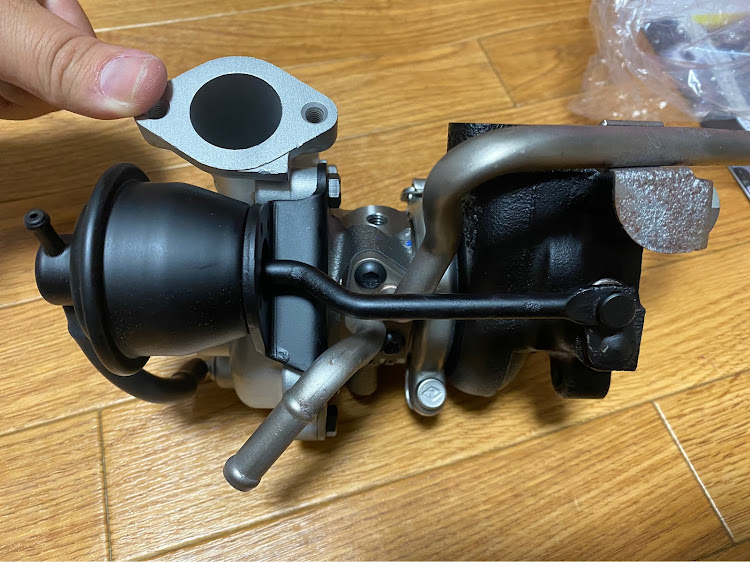 ワゴンRスティングレーのDIY・ワゴンRスティングレー・タービン交換