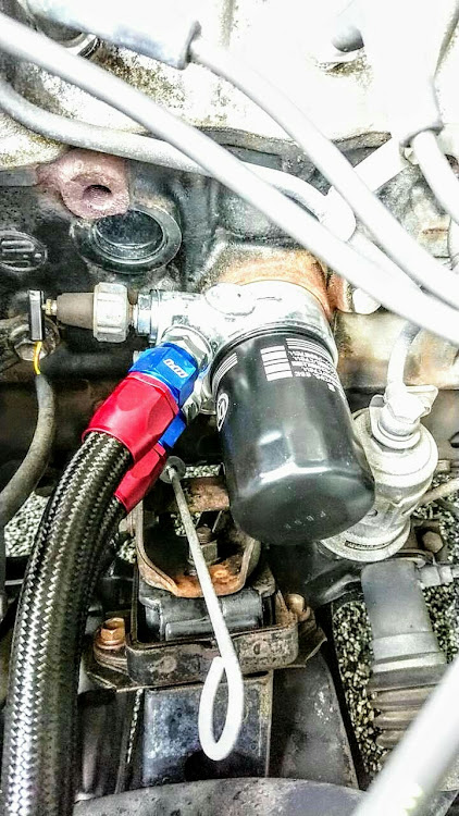 マークIIのオイルクーラー取付・gx71・旧車大好き・もうすぐ車検