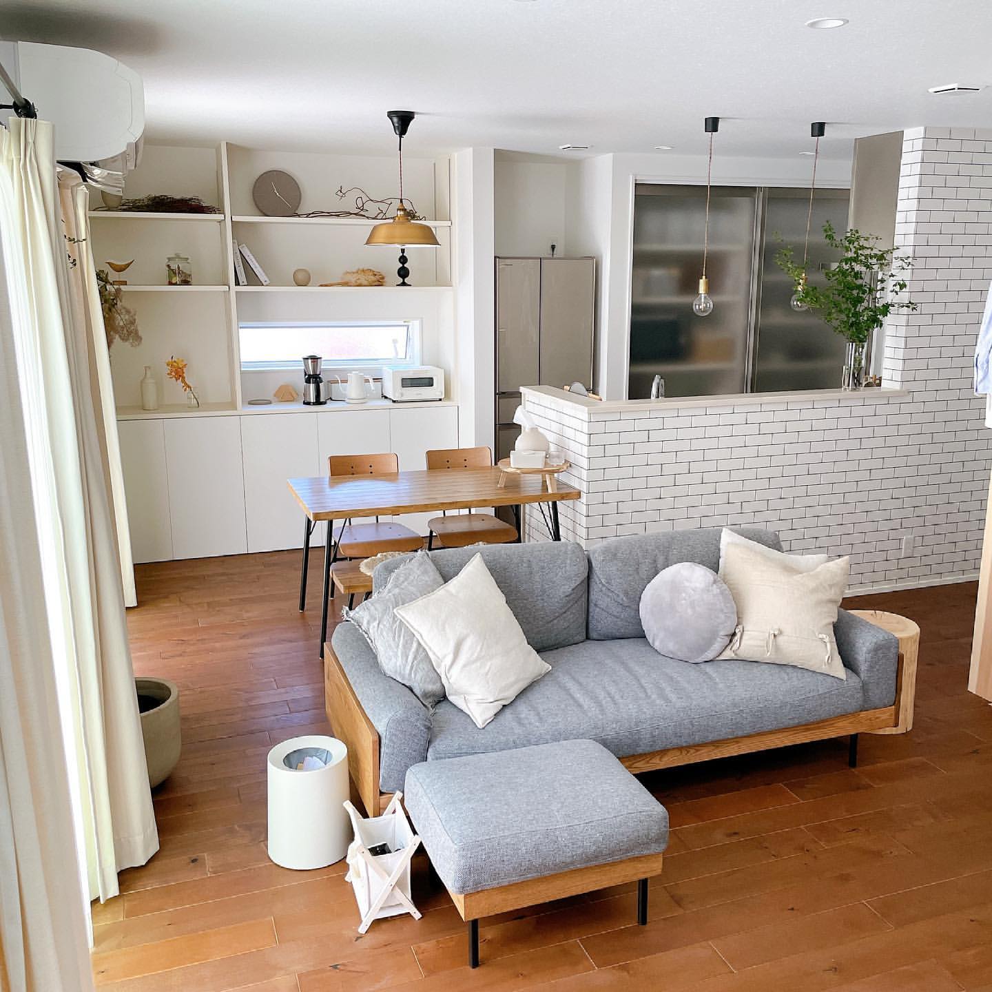 美品】unico TREL(トレル)カバーリングオットマン unico(ウニコ)のTREL