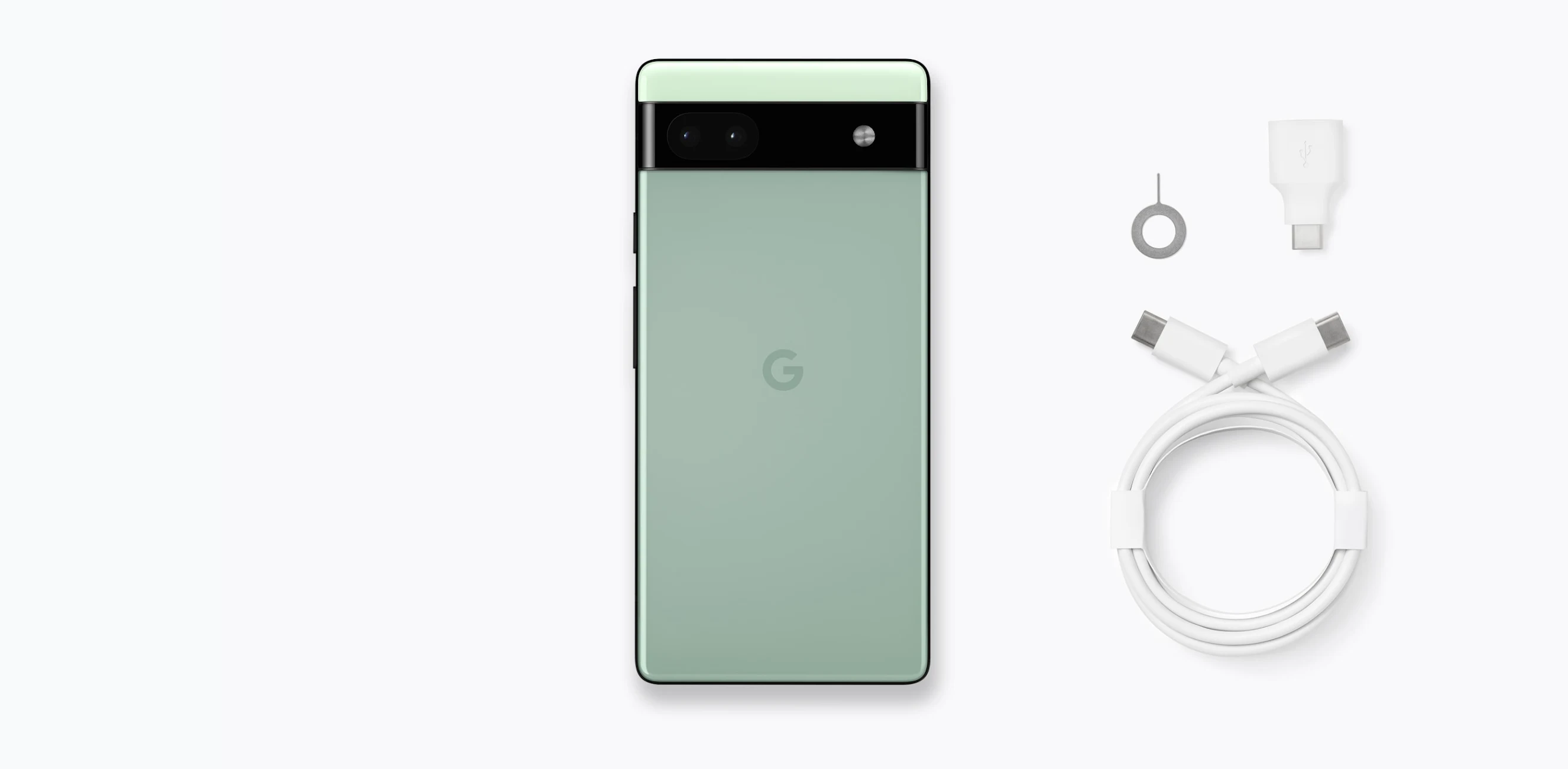 Google Pixel 6A Single Sim + eSIM 128GB 5G (Chalk)