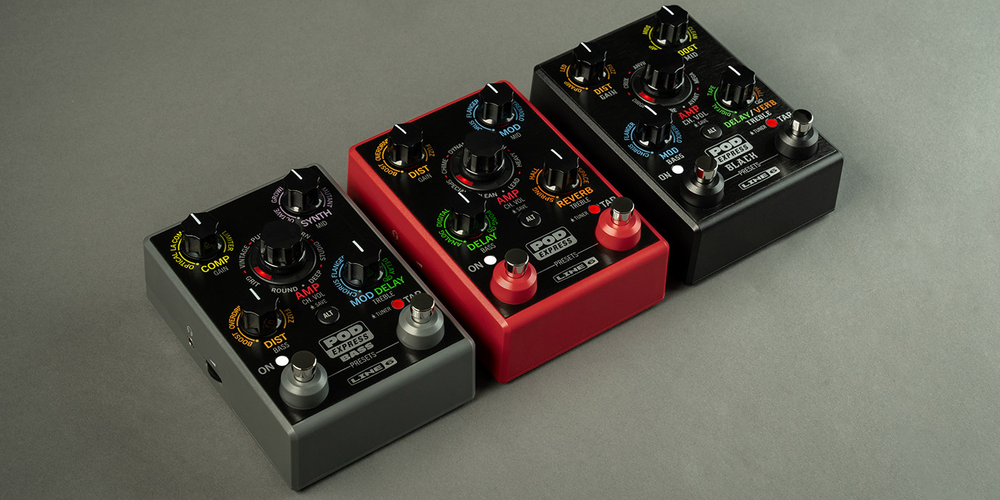 Line 6 | POD Express | Ultra-Portable Amp and Effects Processor