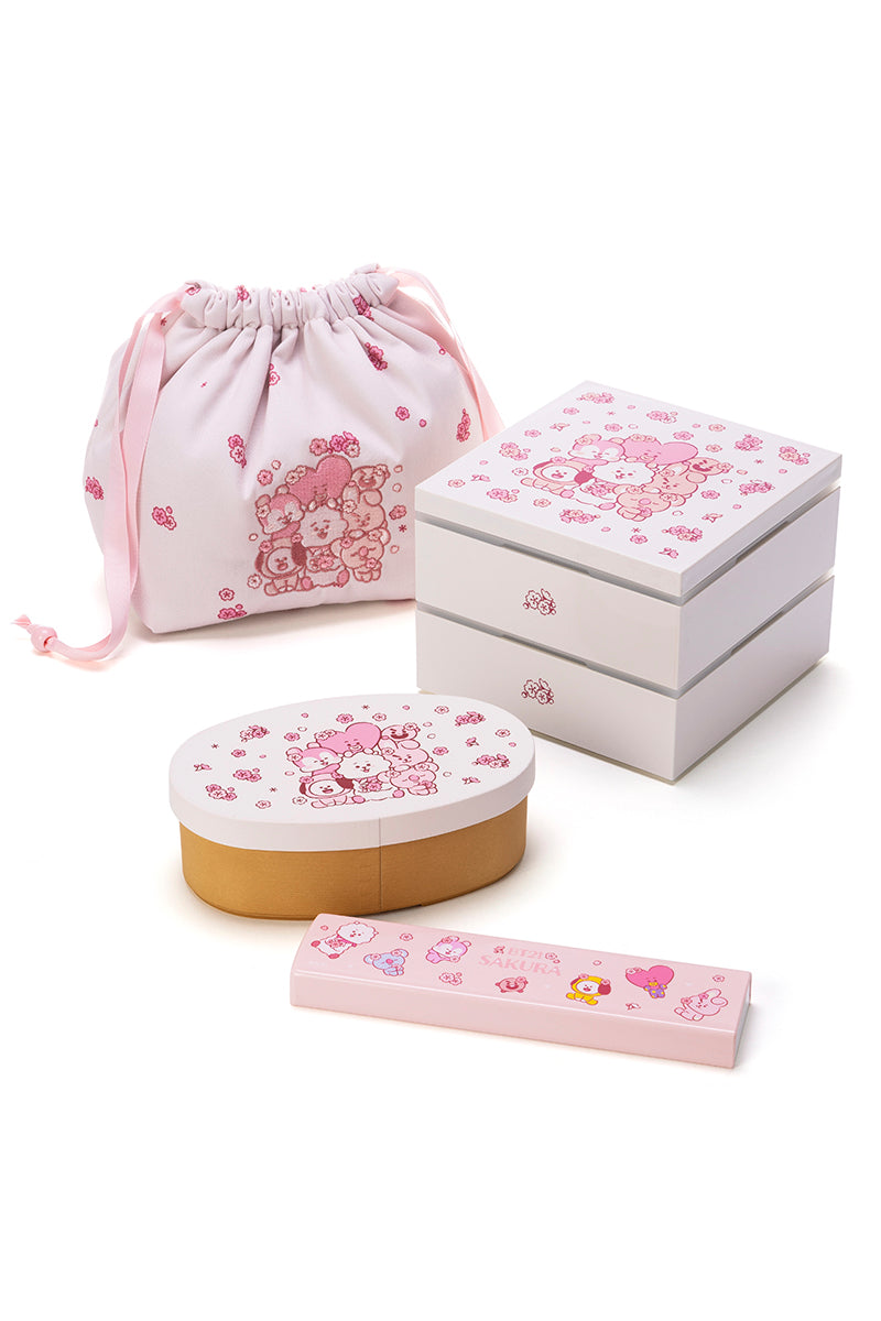 木目ランチボックス(SAKURA) BT21 – LINE FRIENDS SQUARE JAPAN OFFICIAL