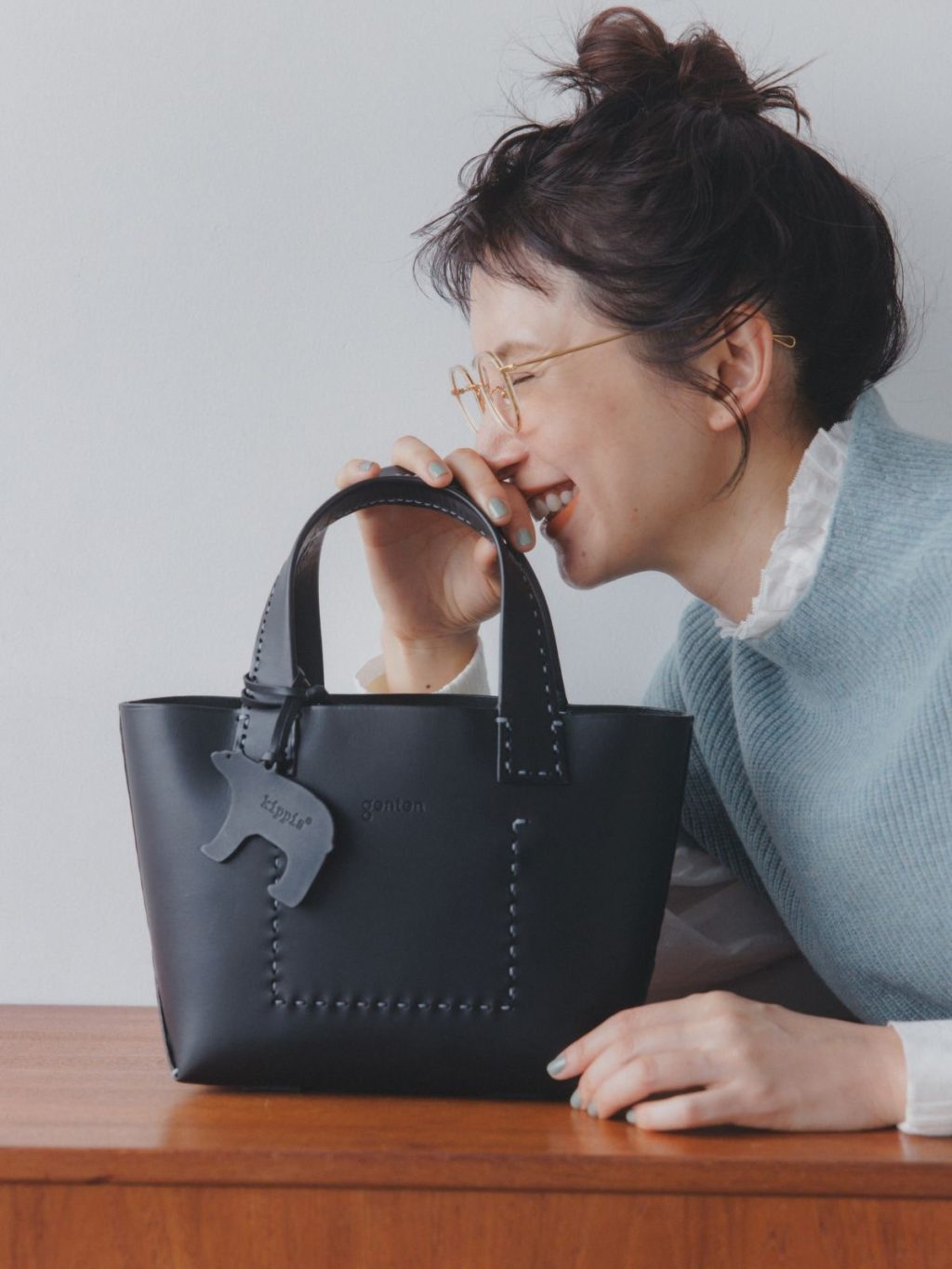 kippis × kazumi × genten トリプルコラボバッグ。ずっと長く愛用