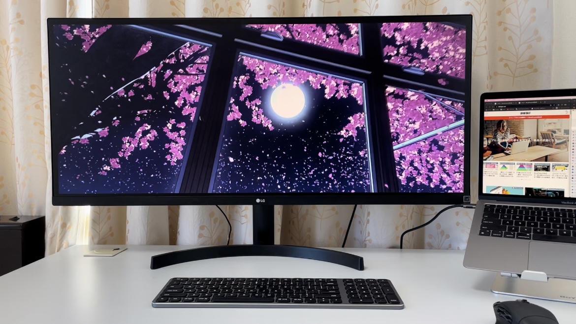 34WL500-B レビュー | コスパ最強の34インチウルトラワイドモニター