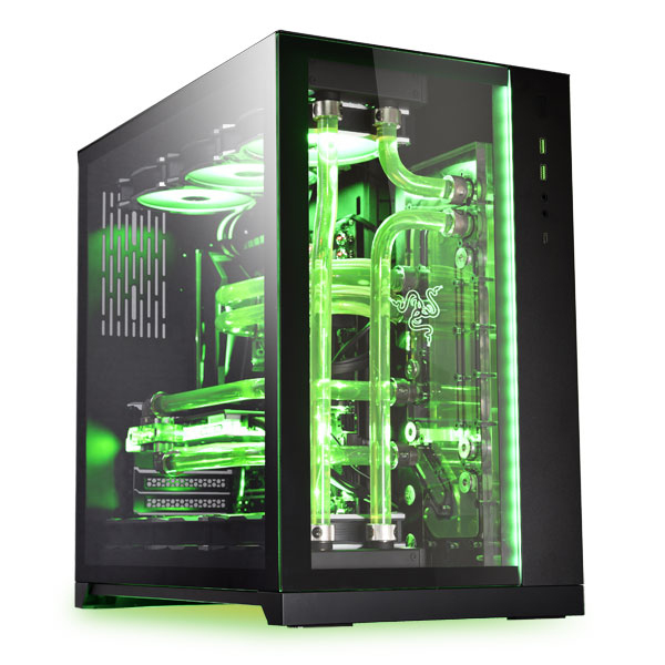 PC-O11 Dynamic Razer Edition - Black Tempered Glass ATX MidTower
