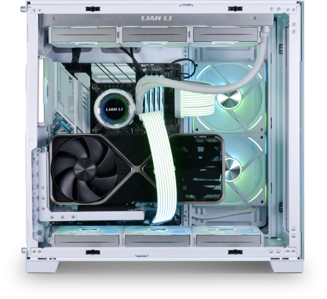 UNIVERSAL 4- SLOTS VERTICAL GPU KIT (WITH GEN 4 RISER) - LIAN LI