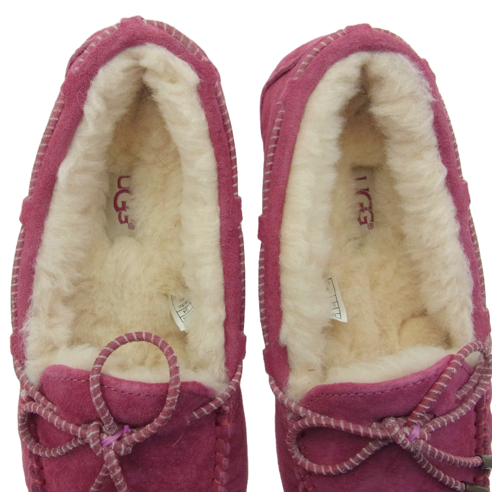 美品 超レア UGG アグ ムートン モカシン W ALENA ピンク 23 2025年