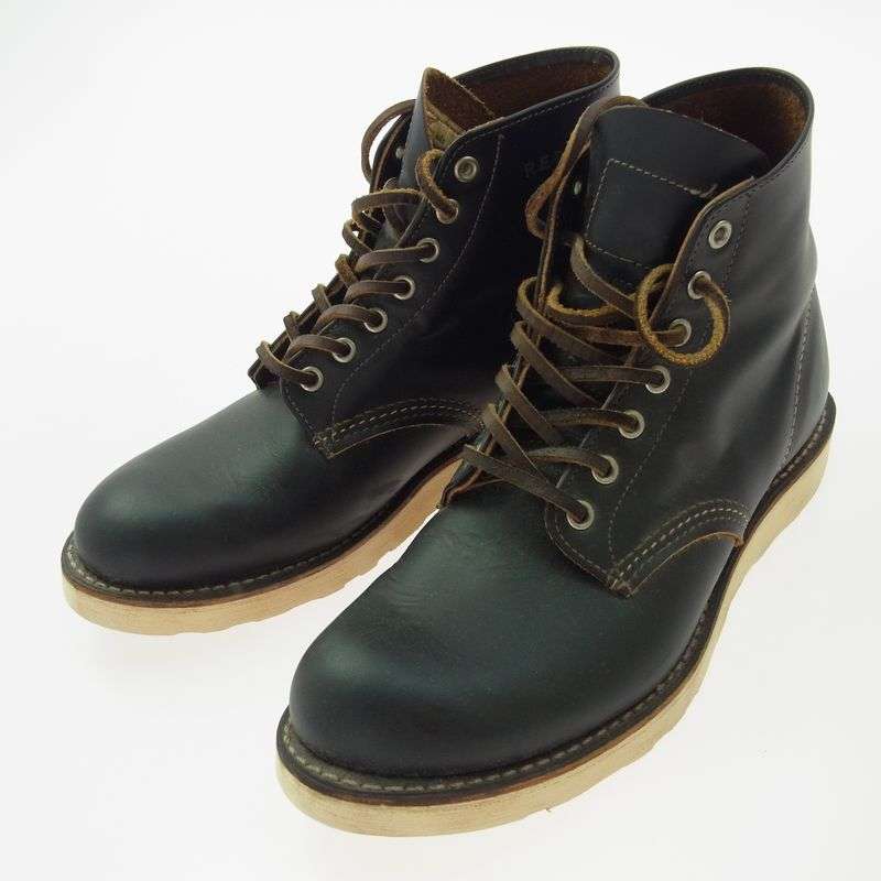 レッドウィング 9870 四角犬タグ復刻 ブラッククロンダイク 茶芯 IRISH