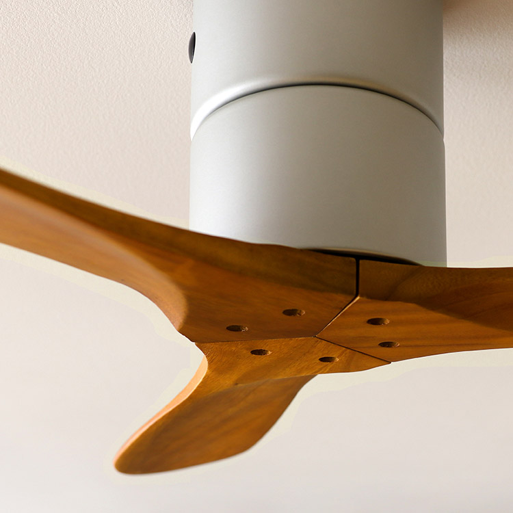 Modern Collection シーリングファン DCモーター REAL wood blades JE