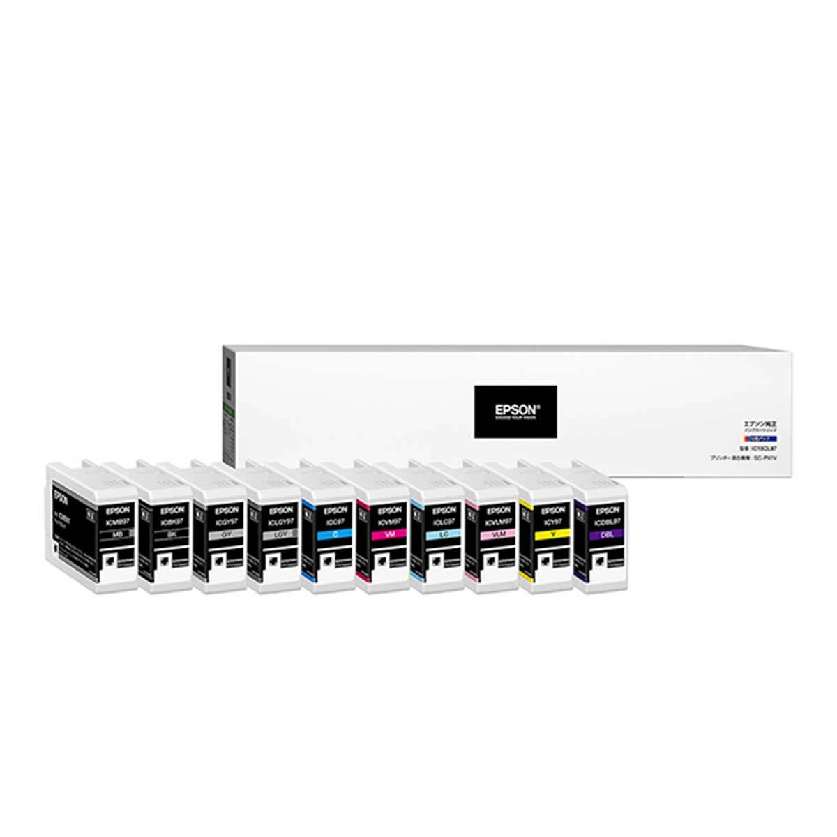 EPSON SC-PX1V用 予備インク 各1色 - LIGHT UP RENTAL