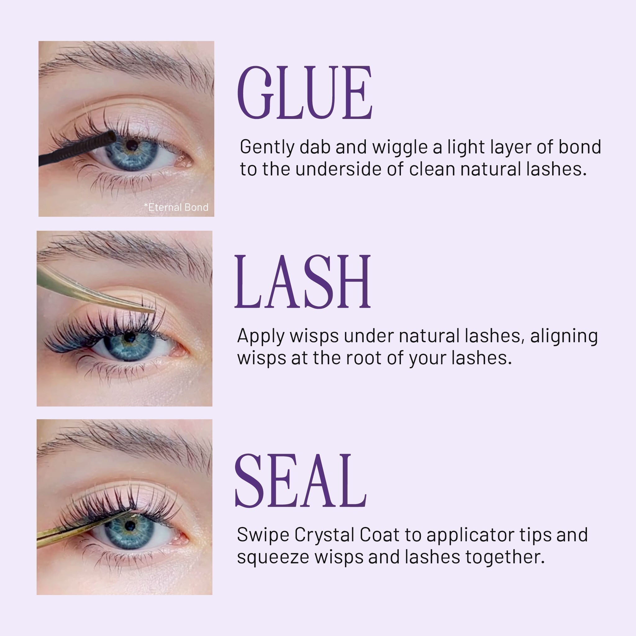 DIY Eyelash Extension Kit | Expert Application Bundle | Lilac St.