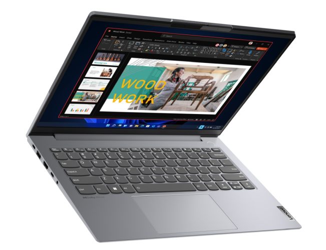 Lenovo ThinkBook 14 G4+ is a 3.2 pound notebook with Alder Lake-H