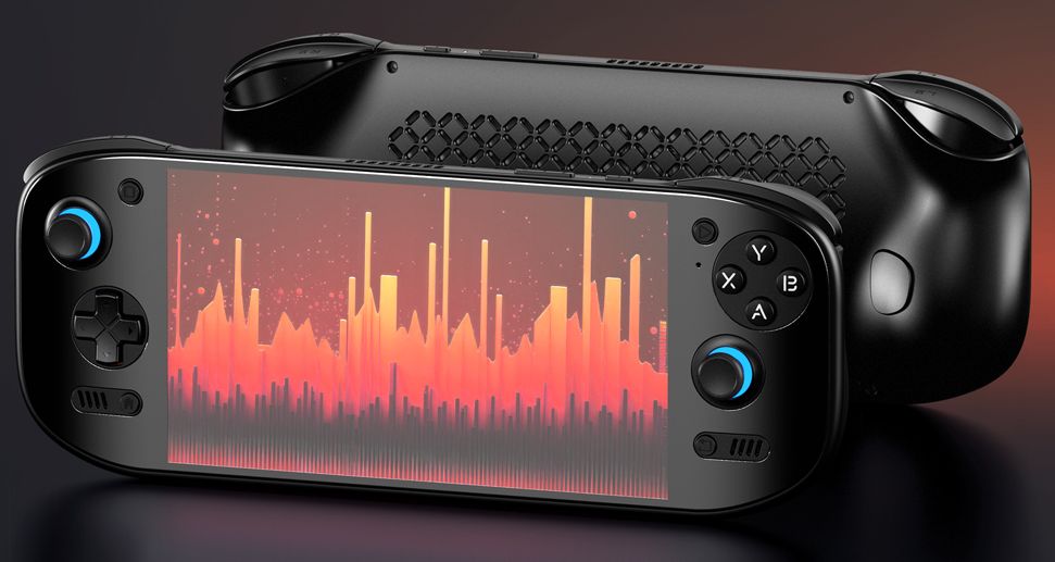 AYN Odin 2 Portal handheld game console with 7 inch, 120 Hz OLED