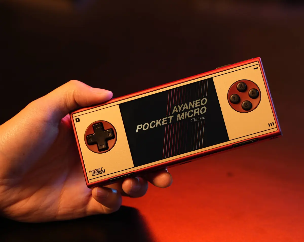 AYANEO Pocket MICRO Classic is a tiny Android handheld without
