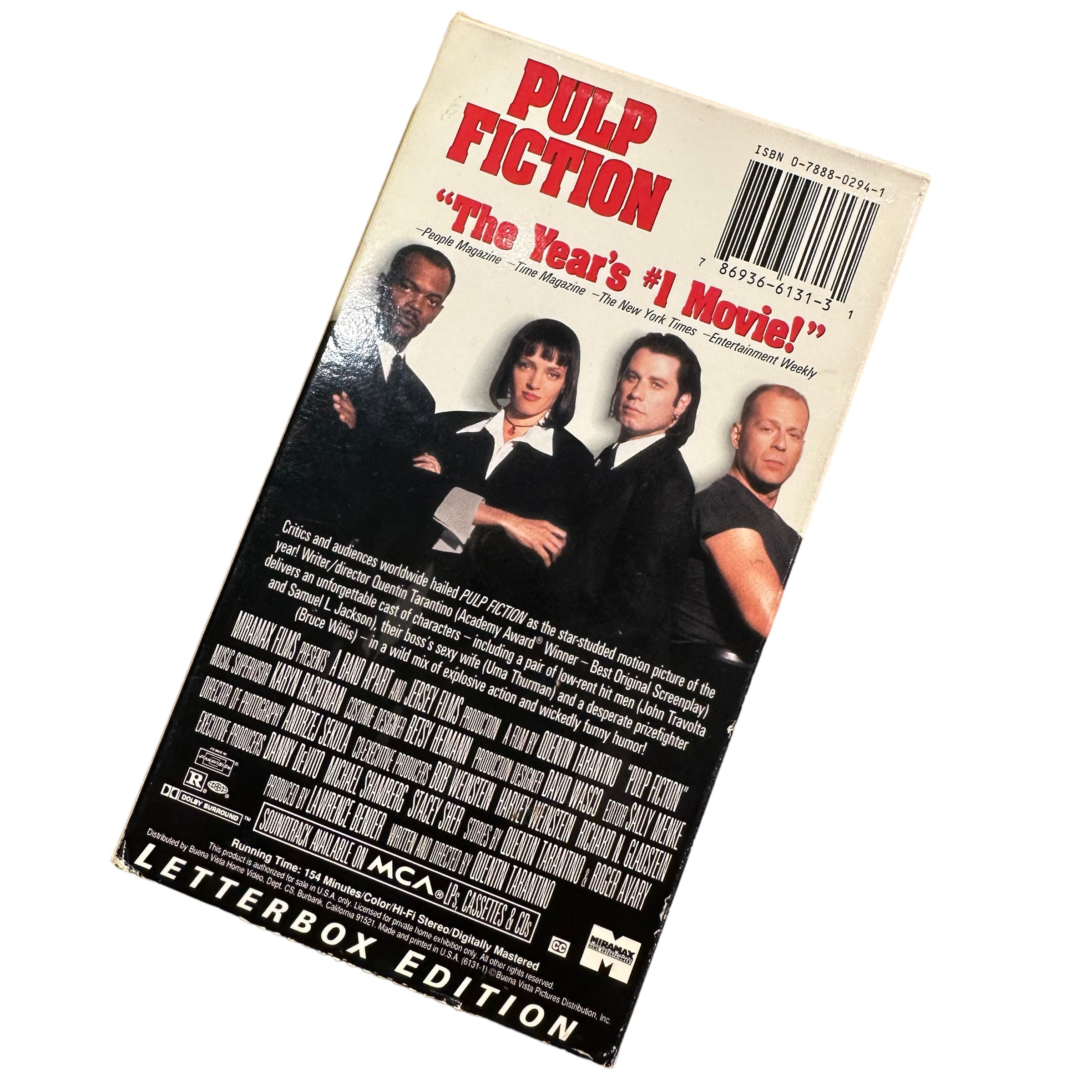 VHS ビデオテープ 輸入版 パルプ・フィクション Pulp Fiction 海外版