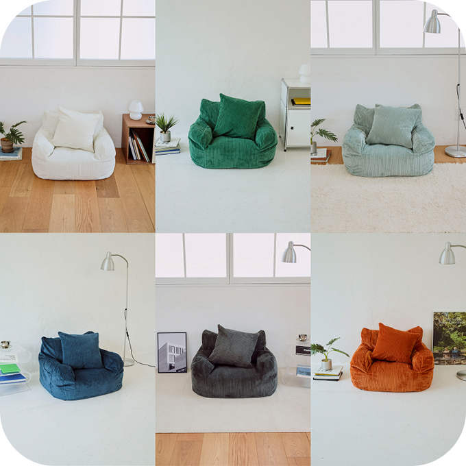 LOOSY（ルージー） 体をやさしく包み込むビーズソファ – Little Rooms