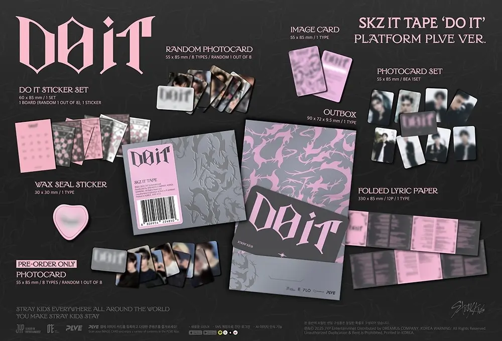 STRAY KIDS – SKZ IT TAPE [DO IT] (PLATFORM PLVE VER.) – Little