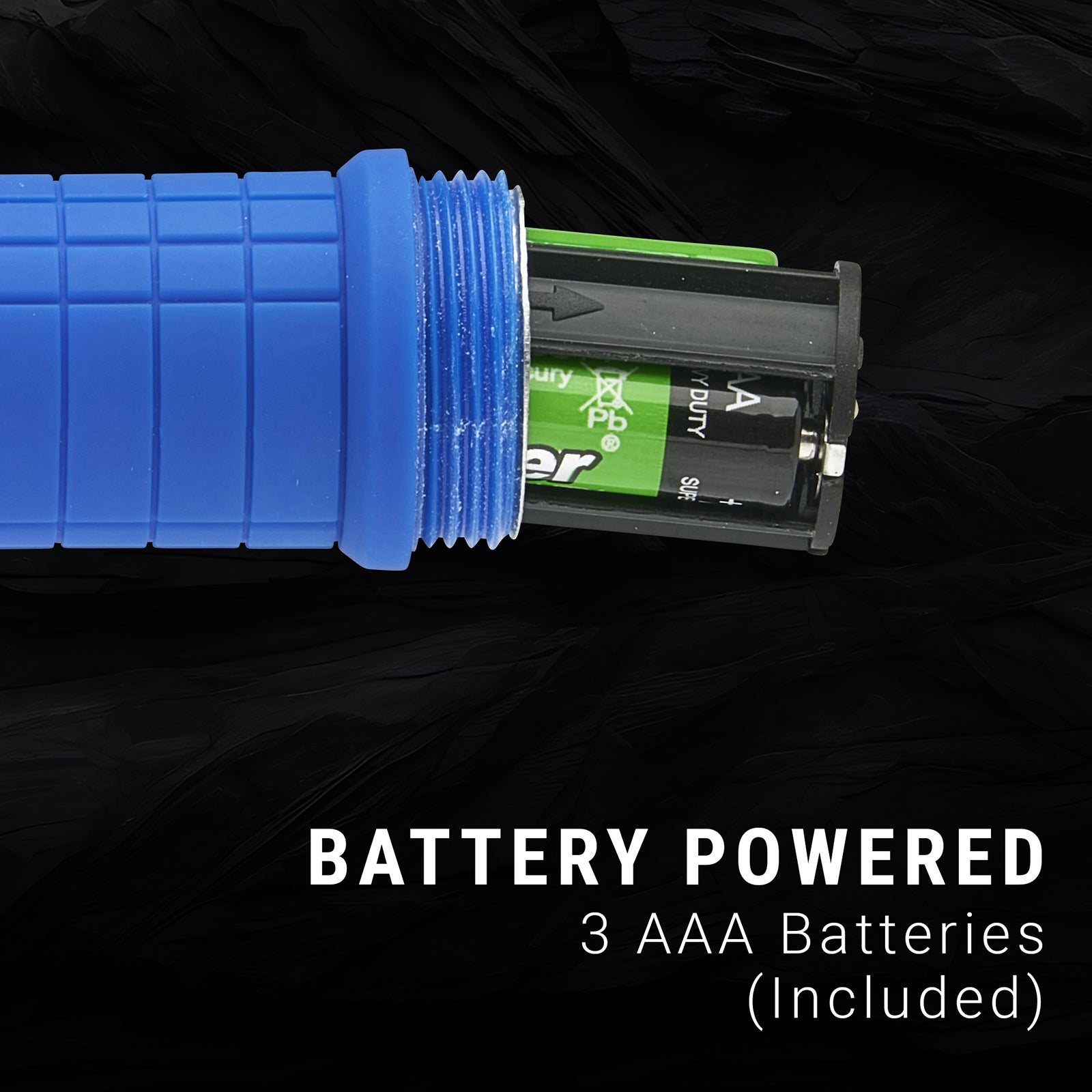 LitezAll 100 Lumen All Weather Rubber Coated Pocket Flashlight