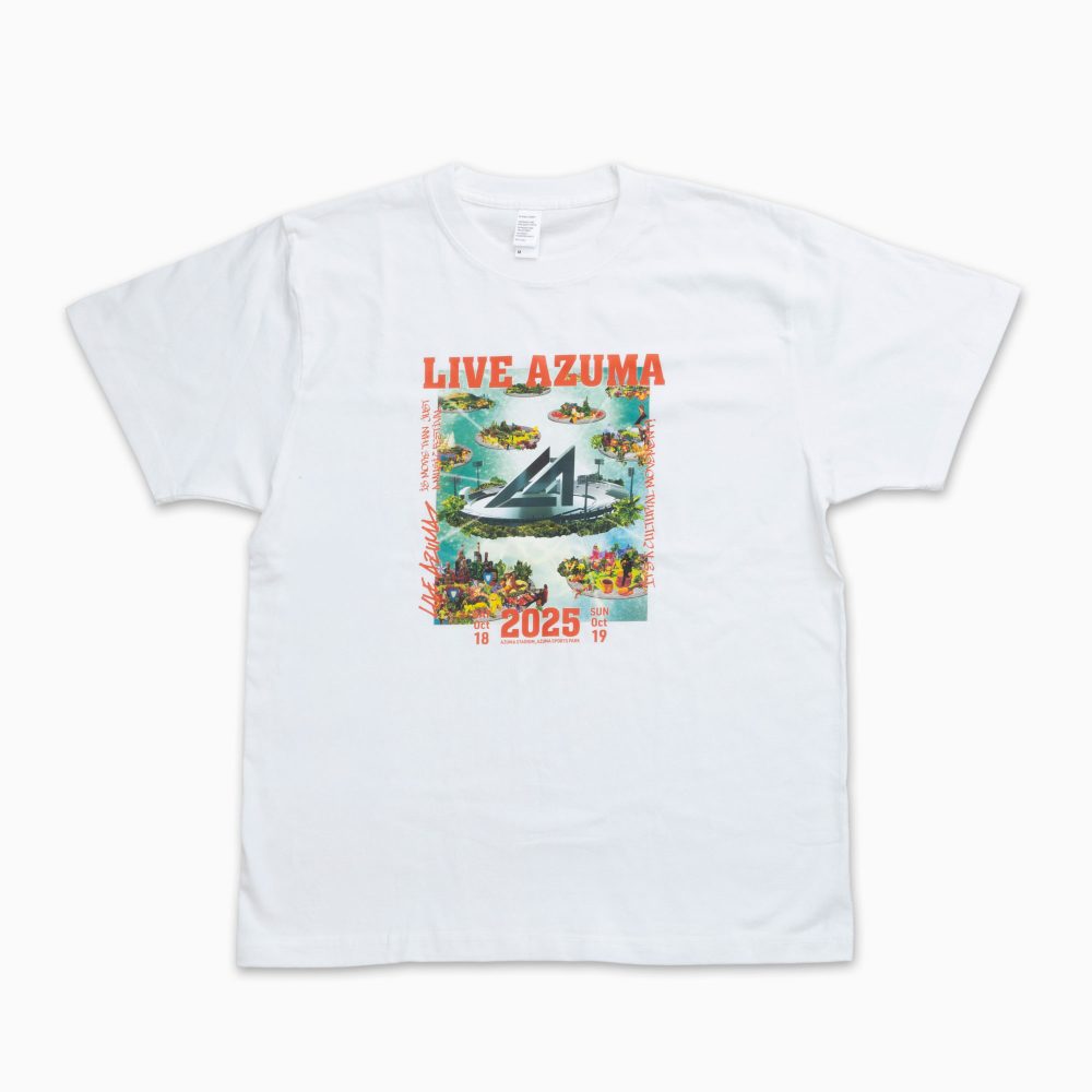 LA25 VISUAL TEE | LIVE AZUMA 2025 | 福島県あづま総合運動公園