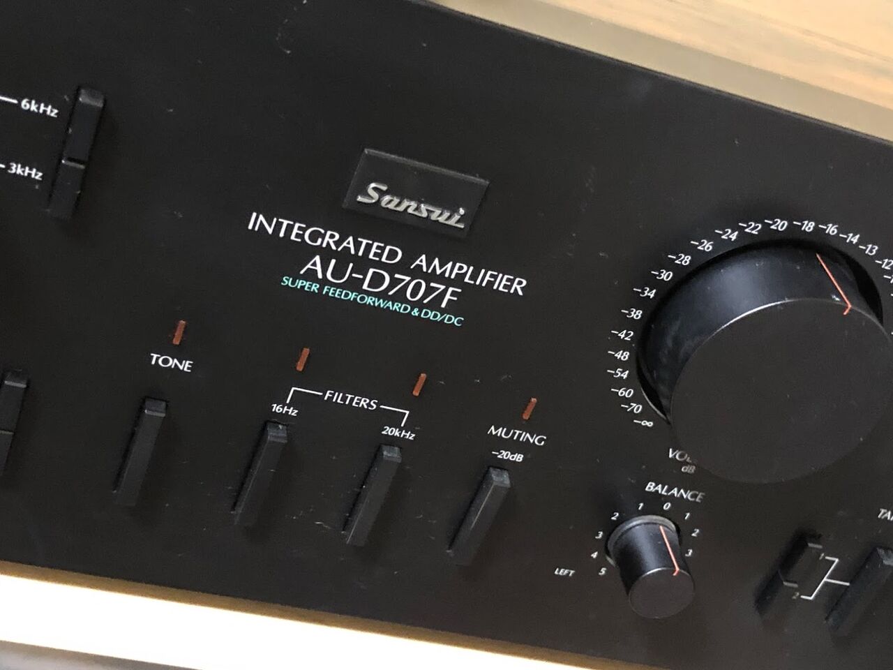 SANSUIのプリメインアンプ AU-D707F : まいまいオーディオ Blog - 中古