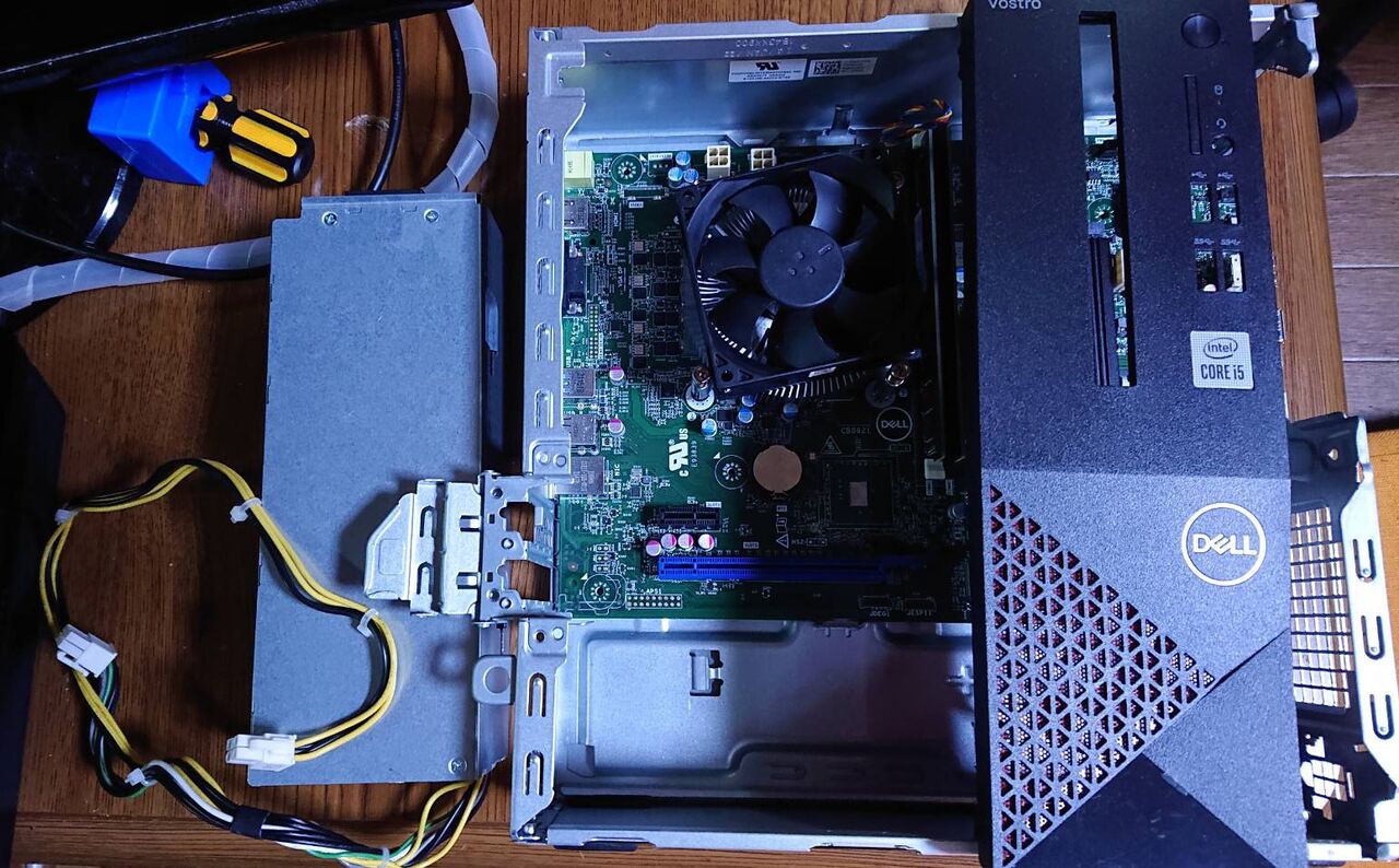 DELL】会社のパソコンにグラボ積んでみた！ DELL VOSTRO 3681