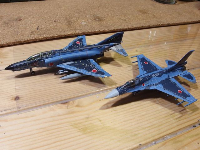 技MIX 航空自衛隊 洋上迷彩機を並べる : クローゼットの中のおもちゃ箱