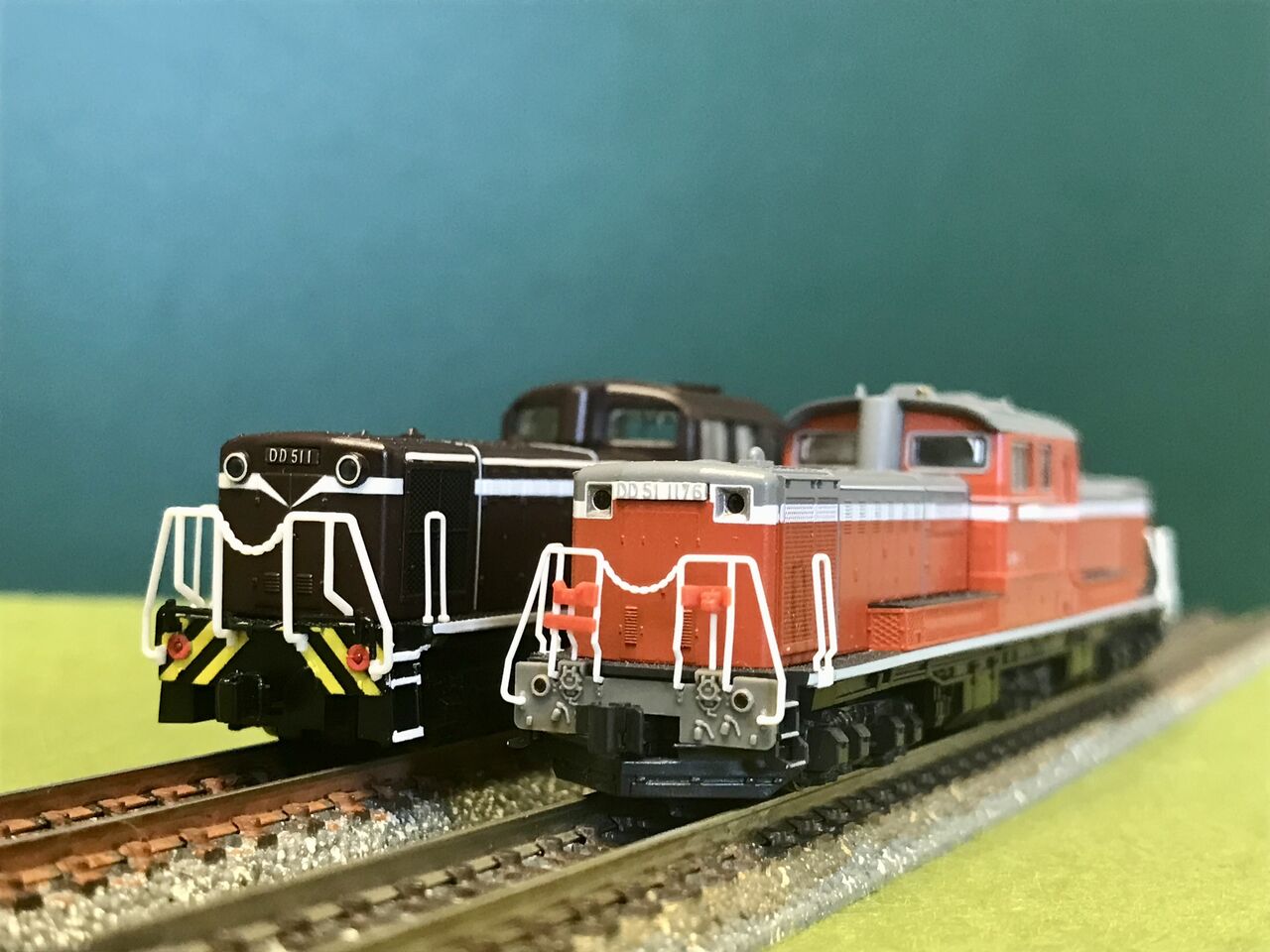 KATOとマイクロエースの「DD51形」を並べてみました。 : エヌゲ道
