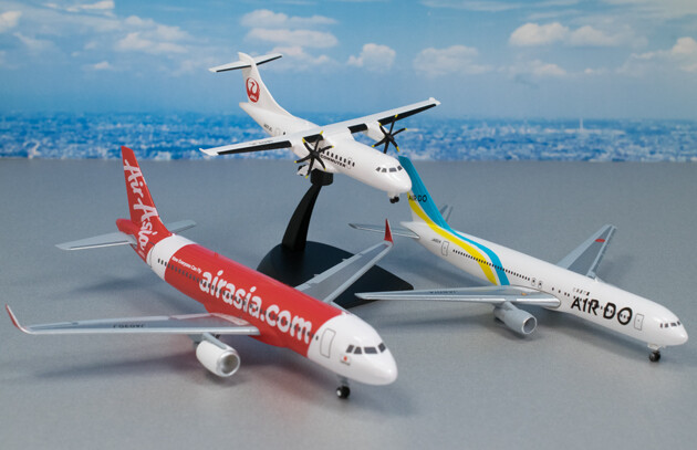 レビュー エフトイズ食玩 日本のエアライン3「エアアジア・ジャパン