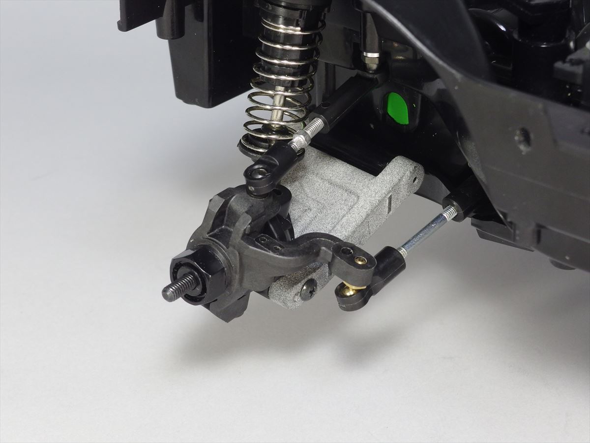 RC改造] CC-01のFサスをXV化 その2 試走編 : nomoken's log