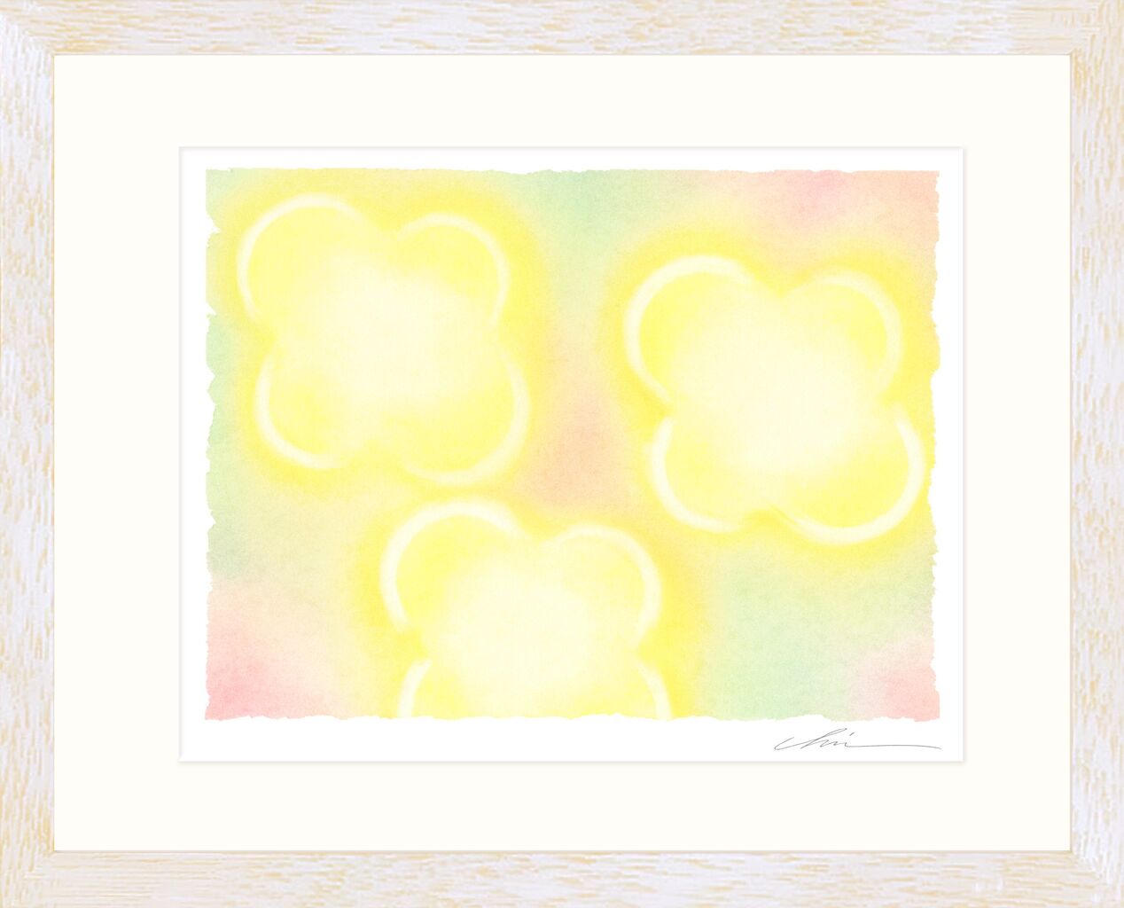 Chie Art（チエアート）版画『碧の記憶』 Chie Art（チエアート）版画