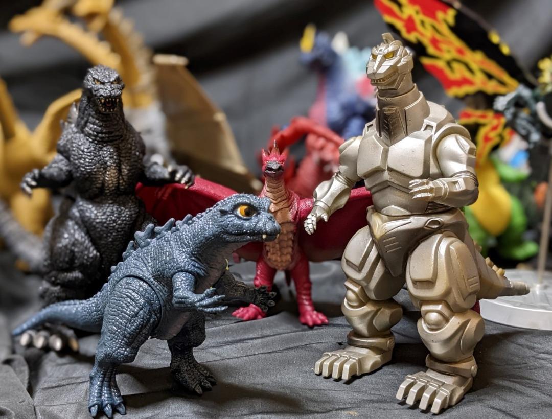 ゴジラ平成VSシリーズ（バンダイ）ソフビフィギュア20体セット