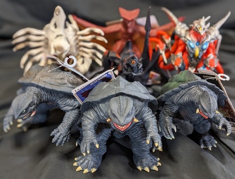 昭和～平成ガメラ＆登場怪獣（バンダイ）ソフビフィギュア
