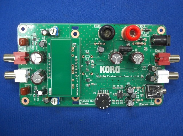Nutube 6P1の評価基板が入荷しました！ : デジットBlog