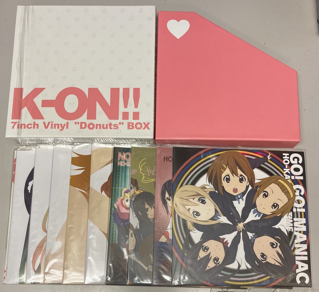 新着中古情報！稀少なK-ON!（けいおん!) 7INCH BOX 入荷！ : 千葉でCD