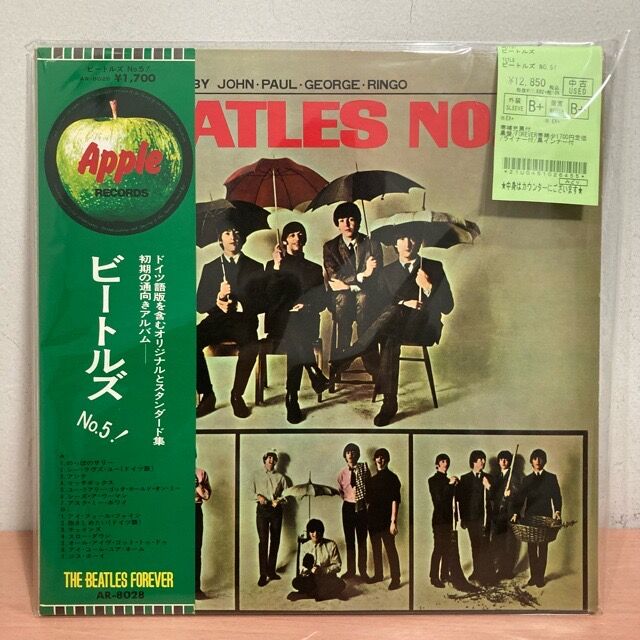 BEATLES】FOREVER帯付国内盤LP多数入荷！ : ディスクユニオン池袋店