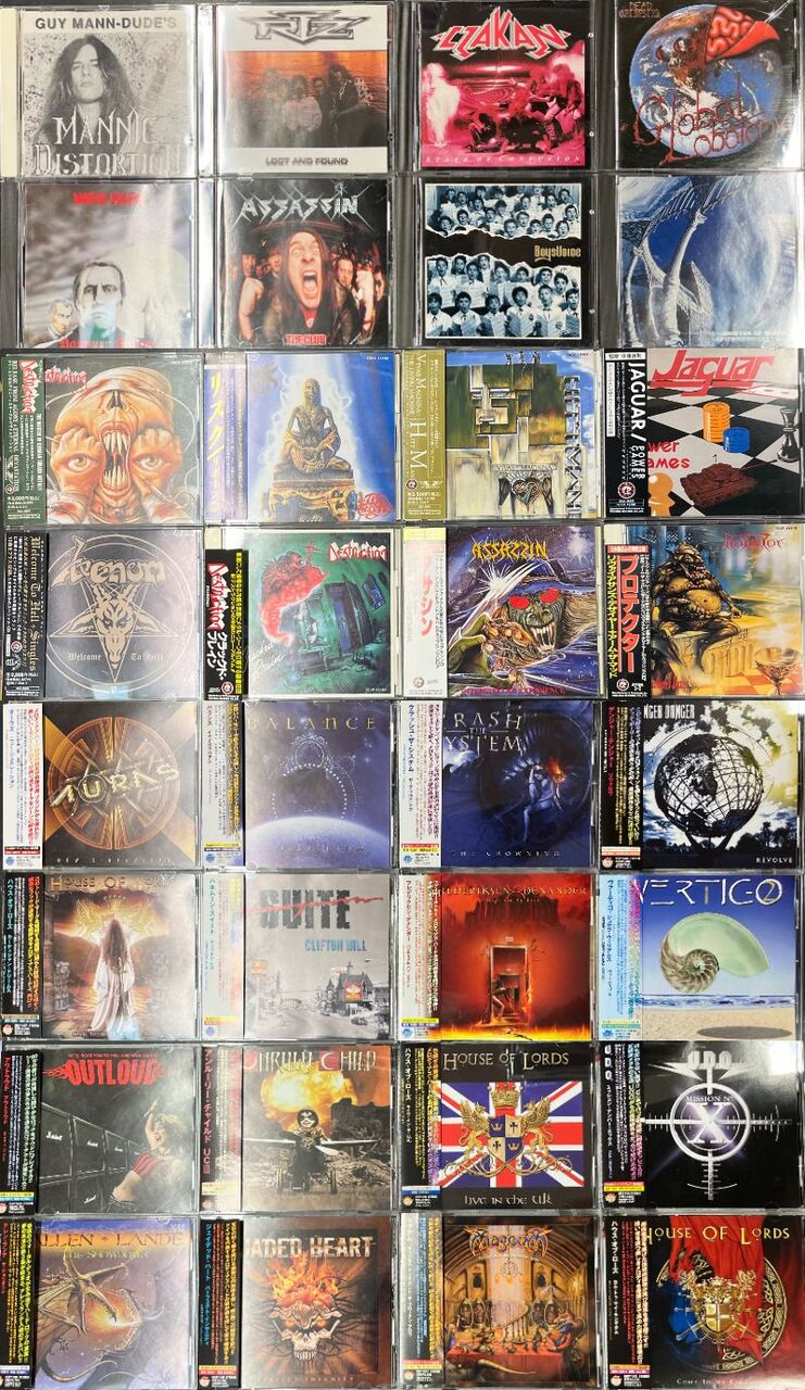 2/24(土)『HARD ROCK/HEAVY METAL廃盤CDセール』 : CD・レコード 販売