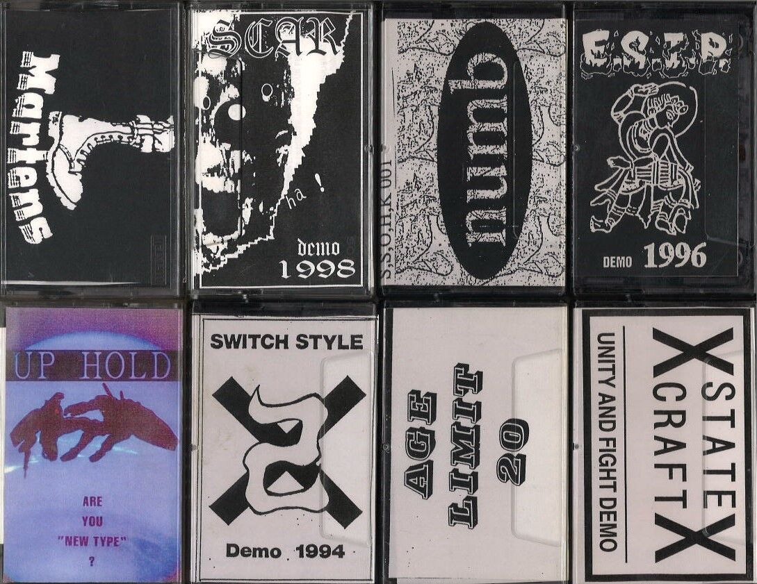 中古カセットテープ】JAPANESE PUNK/HARDCORE中心にDEMO中古カセット