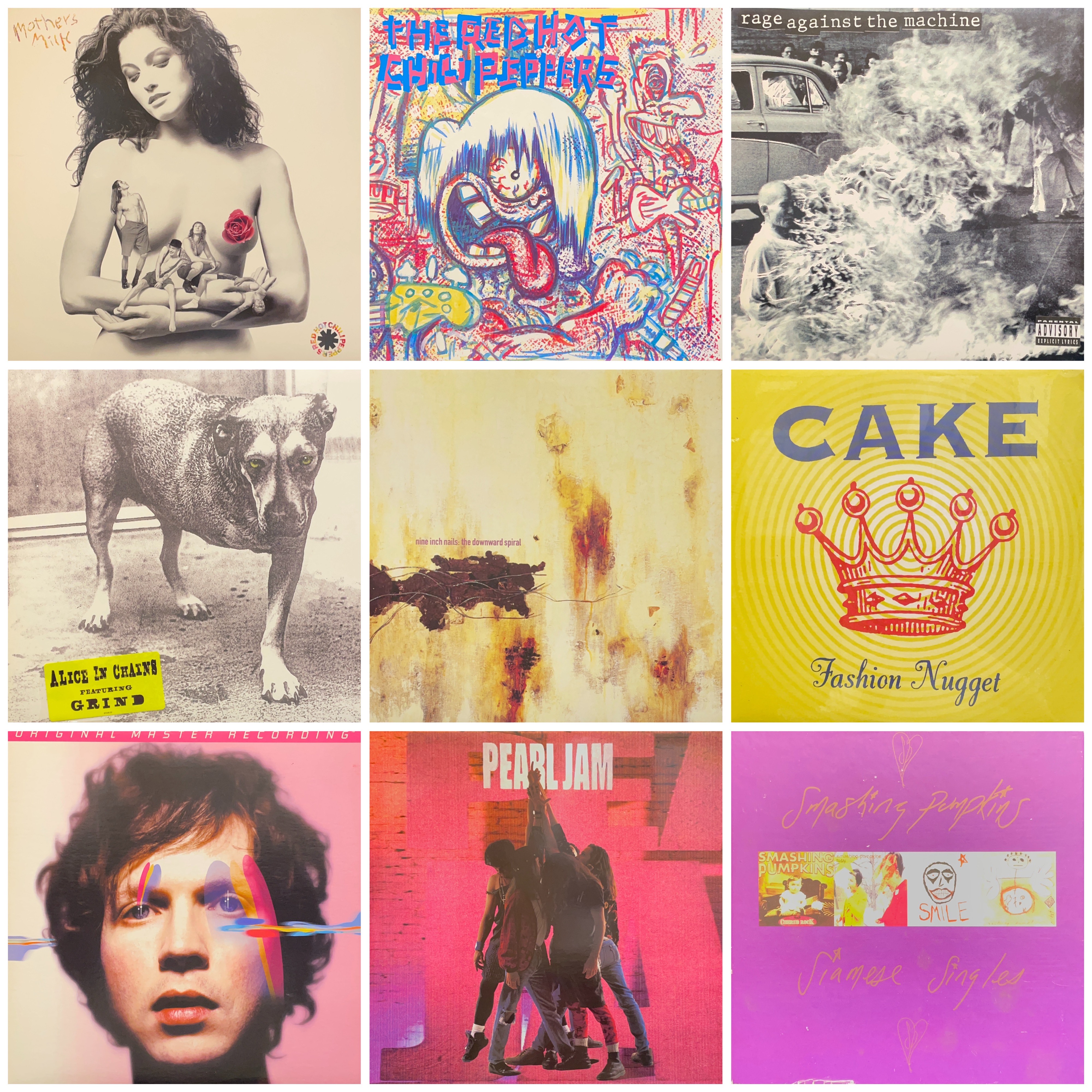 7/3(木)【中古レコード】90's ALTERNATIVE ROCK オリジナル盤入荷しま