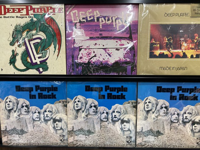 7/14(日)ディープ・パープル廃盤レコードセールVol.2 ※オンライン出品