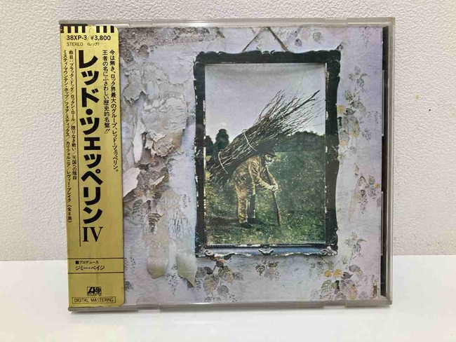 金シール帯！レッドツェッペリン・トーキングヘッズ中古CD入荷しました