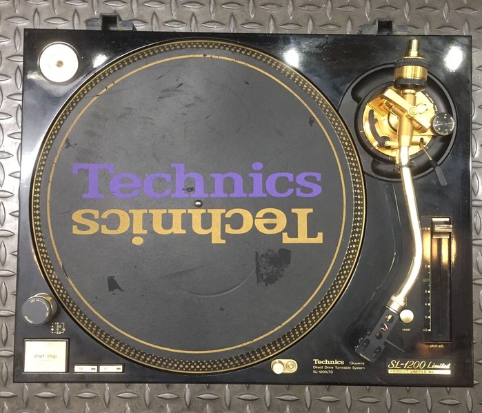 地球のリサイクル】Technics ターンテーブル 1台 地球のリサイクル