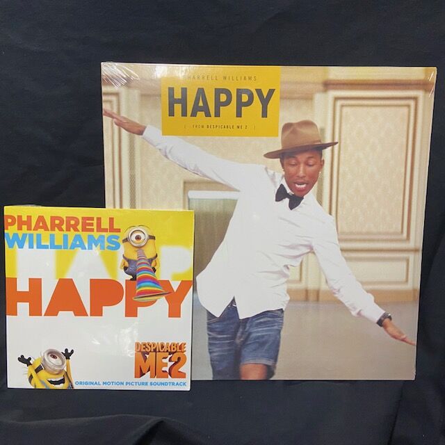 PHARRELL WILLIAMS / HAPPY 中古7インチ、12インチレコードが未開封で